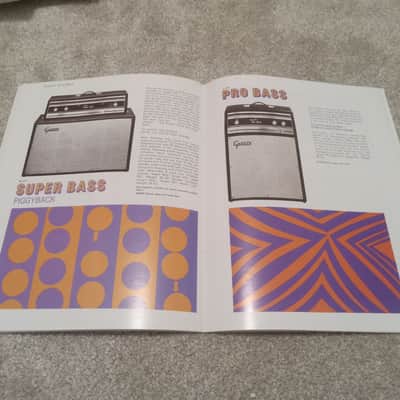 Vintage 1968 Gretsch Guitar, Bass, Amplifier Catalog! Rare, Original Case Candy, Paperwork! image 7