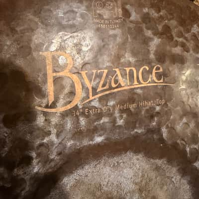 Meinl 18" Byzance Extra Dry Thin Crash - Present - Un-Lathed image 3