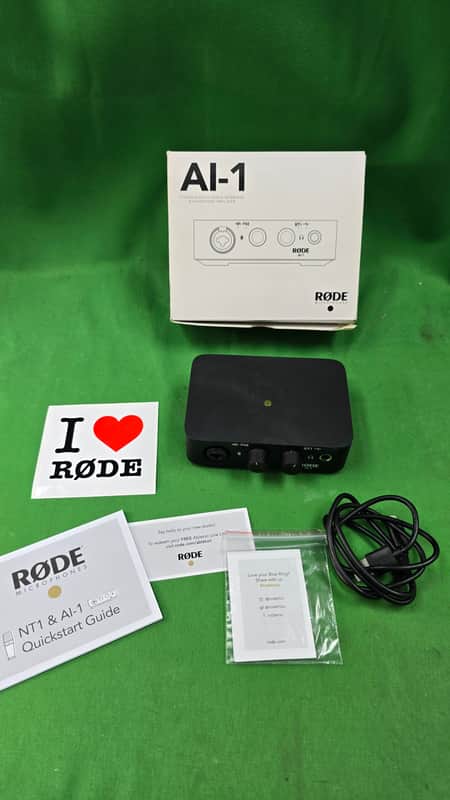 RODE AI-1 USB Audio Interface 2017 - Black Tested image 1