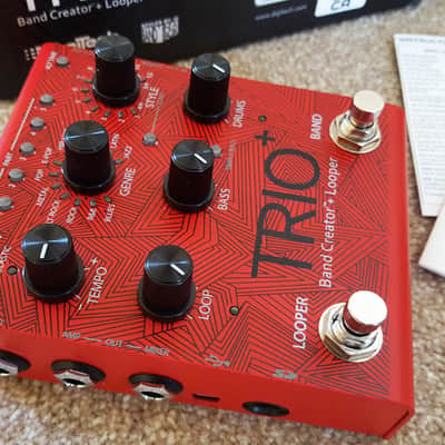 (Limited Edition) DigiTech TRIO Plus Band Creator + Looper 2010s - Red image 3