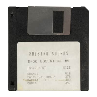 Maestro Sounds D-50 Essential #4 Ensoniq EPS Sound Disk