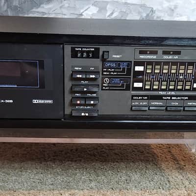 Kenwood Kenwood KX-32B vintage, 2-head stereo cassette deck 80s - Black image 3