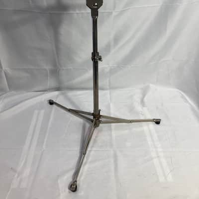 Gretsch - No. 4983 Flush Tripod Vintage, Flat-Base Snare Drum Stand Early 1960's - Nickel image 9