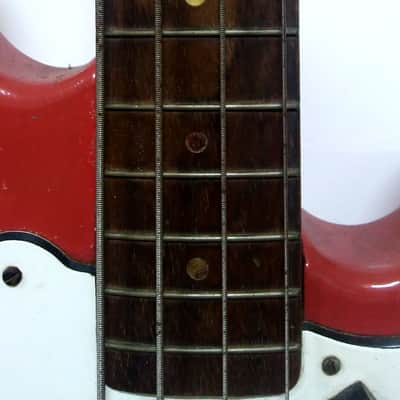Vox Symphonic Bass made in ENGLAND 1960s Red image 7