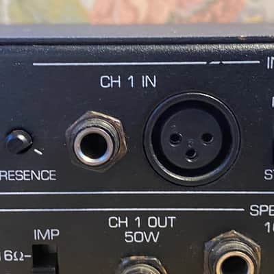 Carvin TUBE 100 Stereo Power Amp Black image 6