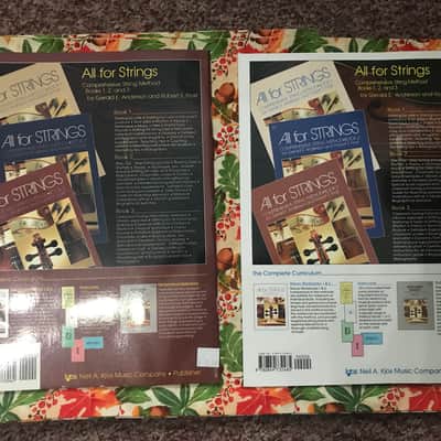 Neil A Kjos Music Company All for Strings - Cello - Comprehensive String Method books 1,2,3 and Theory Workbook 1 image 5