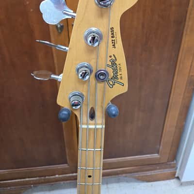 Fender Standard Jazz Bass with Maple Fretboard 1984 - 1986 - Sienna Sunburst image 9