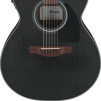 Ibanez PC54E Acoustic-electric Guitar - Open-pore Weathered Black image 1