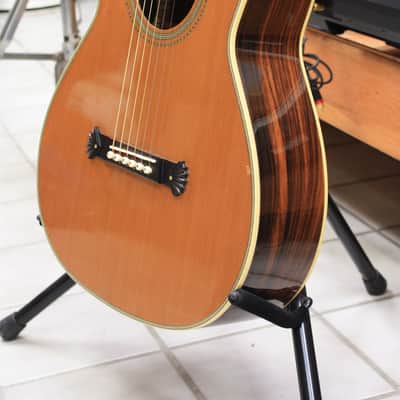 Washburn R-306 1892 reissue parlor guitar 1994 - natural image 4