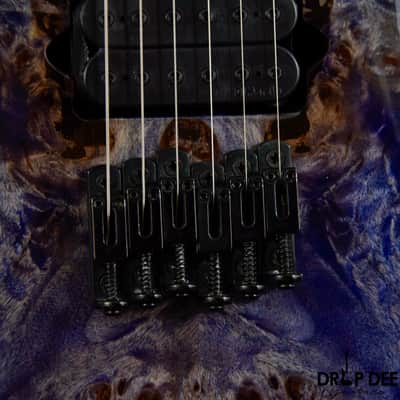 Jackson Pro Series Signature Chris Broderick Soloist HT6P Electric Guitar - Transparent Blue image 7