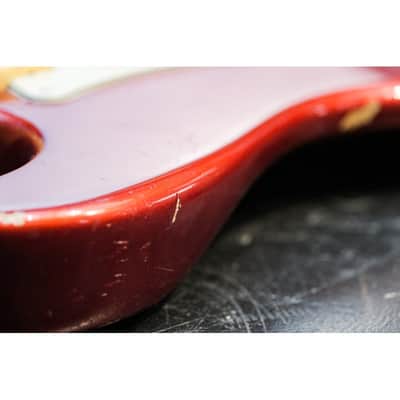 1973 Fender Stratocaster candy apple red image 10