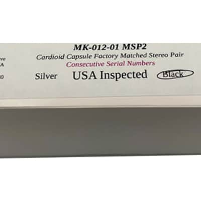 Oktava - MK-012-01 MSP2 - Consecutive Serial Numbers - Extremely RARE Stereo Pair - 2026 - Black - New image 4