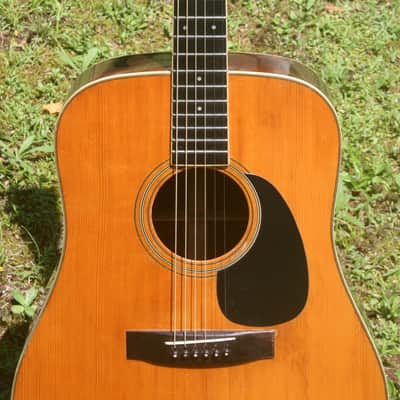 1977 Sada Yairi YD-302 Japan Vintage Dreadnought Guitar Natural, Bargain!! image 3