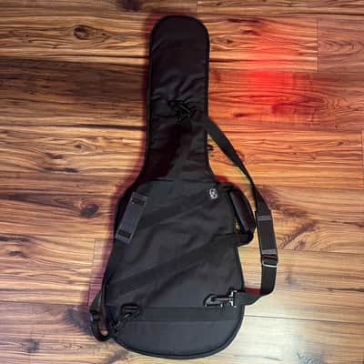 ESP TKL Guitar Gig Bag, Black w/ Burgundy Interior image 3