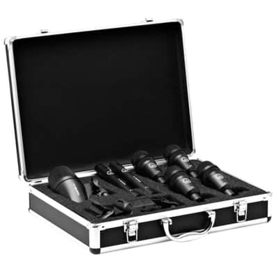 AKG DSS1 Drum Set Session 1 7pc Mic Pack w/ Case | Reverb