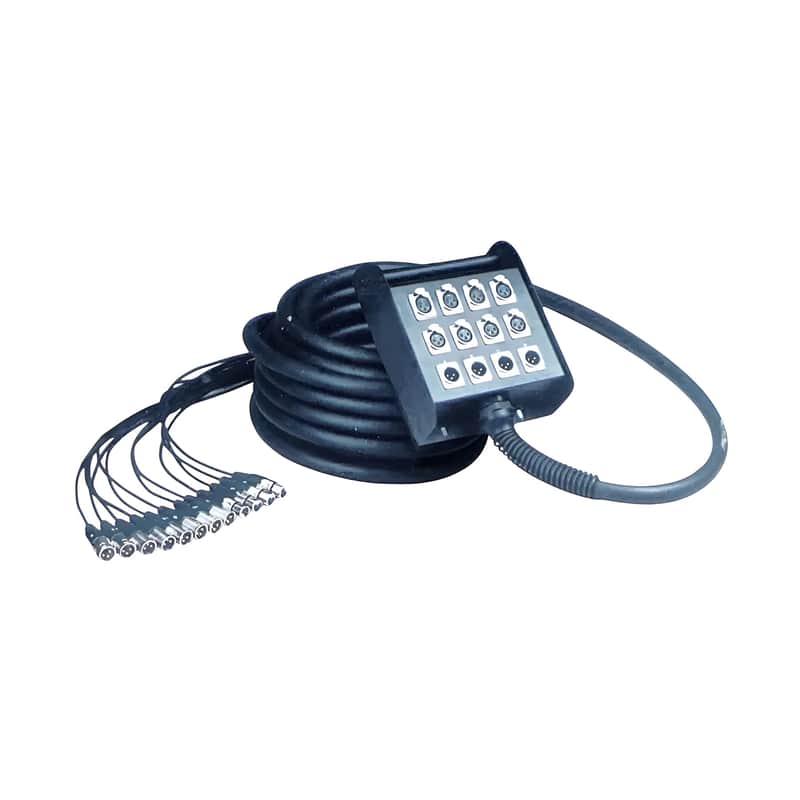 QUIK LOK BOX/605-20K Stage Box 8 IN 4 OUT 20 mt image 1