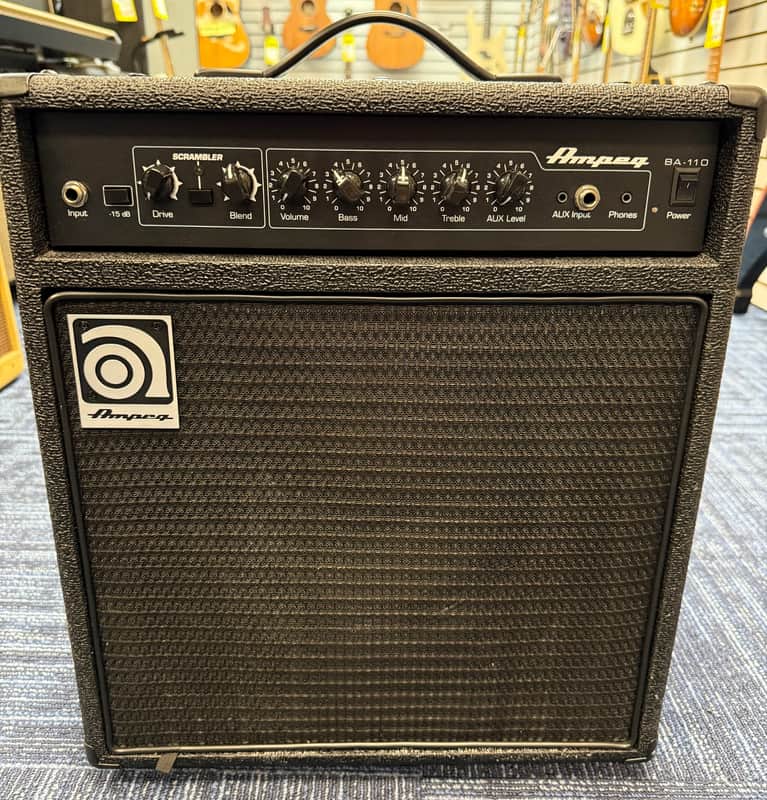 Ampeg BA-110 V2 1x10” 40 Watt Bass Combo Amplifier - Pre Owned *Pickup Only* image 1