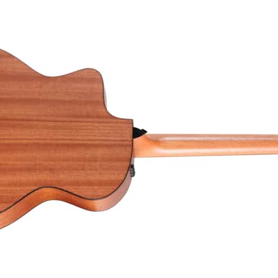 Taylor - DEMO 2026 114ce Special Edition - Acoustic-Electric Guitar - Dark Tobacco Shaded Edgeburst Top - w/ Gigbag image 4