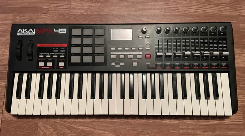 Akai mpk 49 Midi Controller Master Keyboard image 1