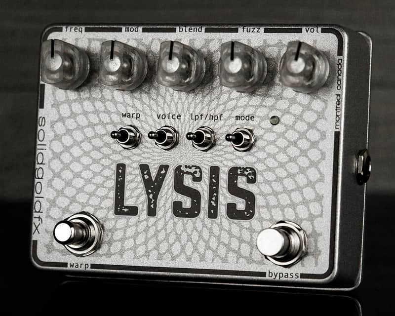 ギター LYSIS MKII Octave Fuzz Modulator LYSIS MKII - POLYPHONIC OCTAVE FUZZ MODULATOR | SOLIDGOLDFX