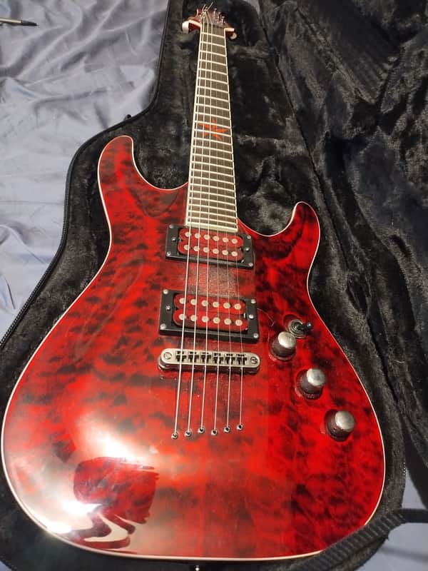 Schecter C-1 Exotic Star | Reverb