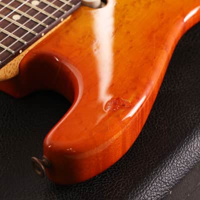 1983 Charvel San Dimas Birdseye Maple Body Sunburst image 8