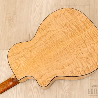1994 Webber OM-C Cutaway Acoustic Guitar, Spruce & Figured Maple, Near-Mint w/ Case image 18