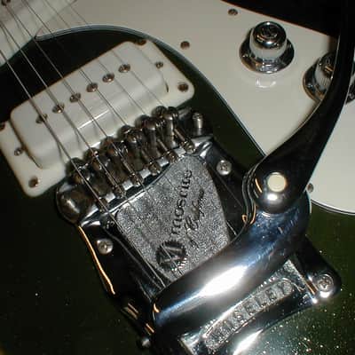 MOSRITE  1988 V88 DIAMOND MONEY GREEN  1988 USA GUITAR image 11