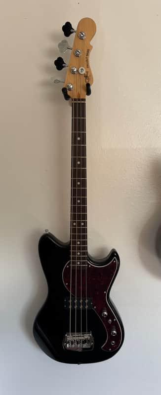 G&L Tribute Series Fallout Bass 2020s - Jet Black image 1
