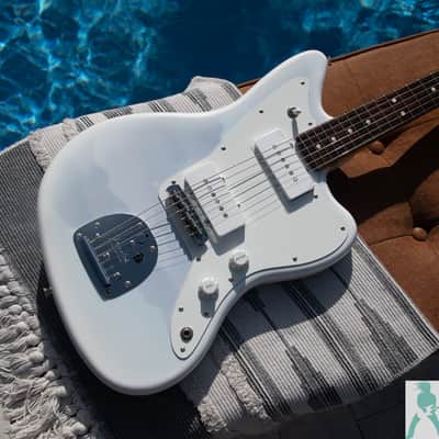 Fender Limited Edition - Made in Japan Hybrid II 2026 Collection Jazzmaster® Misty Satin 2026 - Blue Mist - Pro Set Up w Perfect Frets/Action/Intonation! image 9