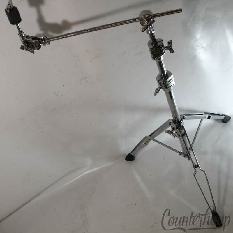 LUDWIG LAP37BCS ATLAS PRO DOUBLE-BRACED BOOM CYMBAL STAND Heavy Duty Chrome3Tier image 1