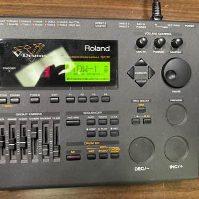 Roland TD-10 V-Drum Module w/TDW-1 Upgrade & V-Cymbal Control & More - A081200 image 4