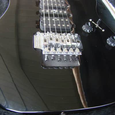 1990's Washburn Mercury II Series MG340-B 1990's Black HSH Electric Guitar image 7