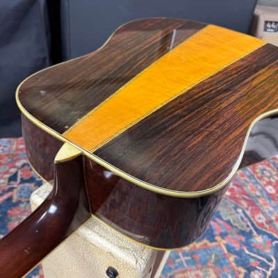*VIDEO* TF Morris D-41 Style Dreadnought Model W-50 Solid Top - 1980's image 19