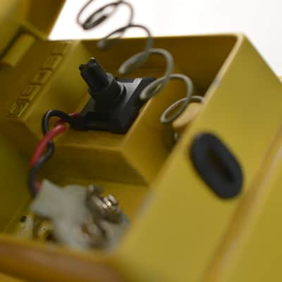 Boss OD-1 Over Drive (Black Label) 1981 - 1985 - Yellow Vintage Guitar Effects Pedal JRC4558D Made in Japan image 11