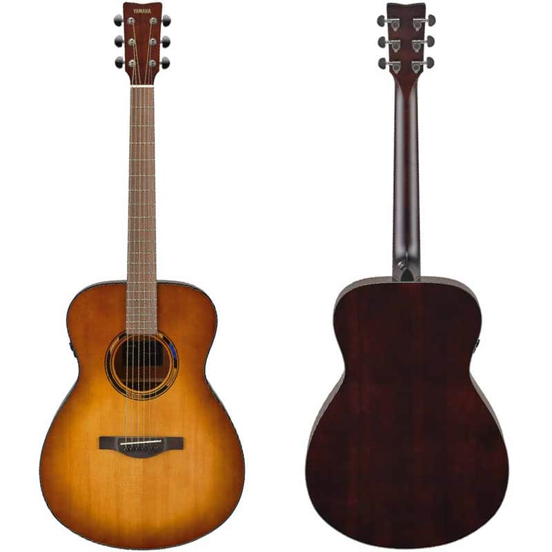 Yamaha TAS1E Concert TransAcoustic Guitar - Sand Burst image 1