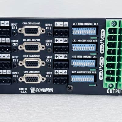 QSC CX108V 8-Channel Commercial Power Amplifier 2010s - Black image 10