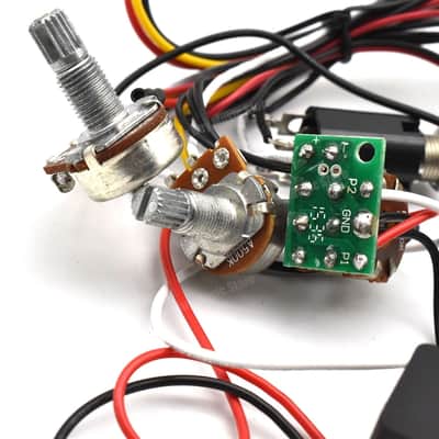 4 String Bass Precision Bass Style Pickups with Wiring Harness image 4