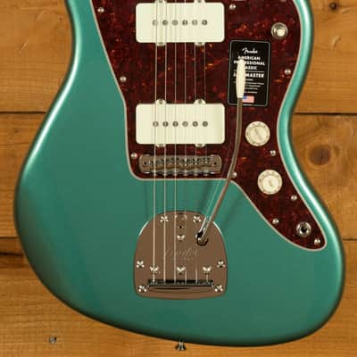 Fender American Professional Classic Jazzmaster - Rosewood - Faded Sherwood Green Metallic image 3