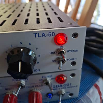 Very Rare Summit TLA-50 & 2BA-221, Tube Analog Output Flange & Microphone Amplifier, Telefunken Tubes, $2399 Shipped! image 4
