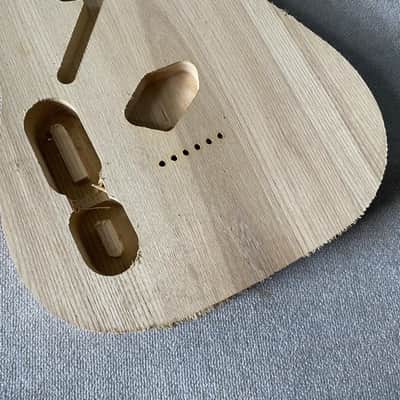 Unfinished Alder Wood Guitar Telecaster Tele Style Body image 3