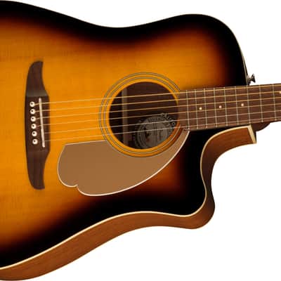 Fender Redondo Player WN - Gold Pickguard - Sunburst Bild 4