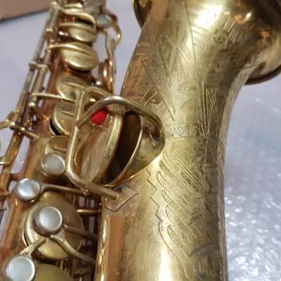 1930 CONN NEW WONDER II DECO DELUXE ALT / ALTO SAX / SAXOPHONE -- made in USA image 4