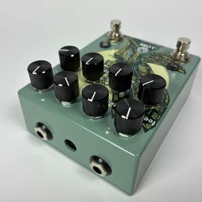 Walrus Audio Lore Reverse Soundscape Generator - Muted Green / Dark Green Fairy - Excellent Condition with Box and Documents image 6
