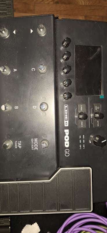 Line 6 POD GO Multi-Effect and Amp Modeler 2020 - Present - Black image 1