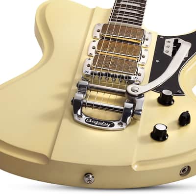 Schecter Ultra-III Ivory Pearl image 5