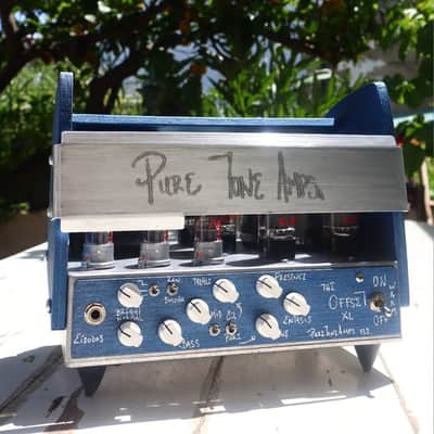 Pure Tone Amps the Offset XL Bass Amp Metallic Blue image 5
