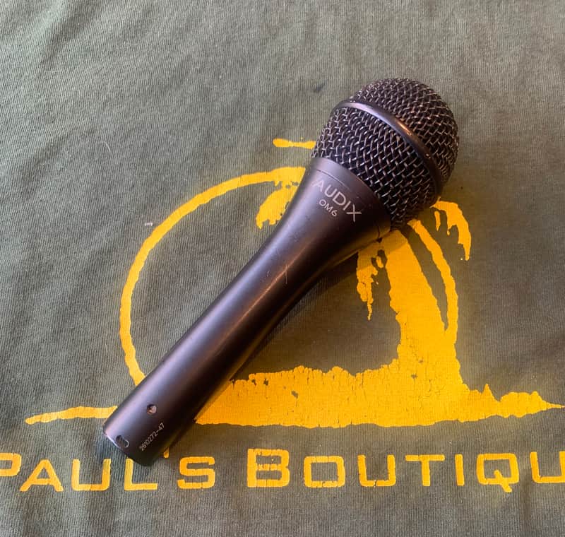 Audix OM6 Dynamic Vocal Microphone 2010s - Black image 1