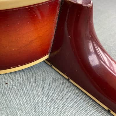 1950s Kay 2-point Electric Mandolin, Thin Twin pickup, plays perfect! Video. image 9