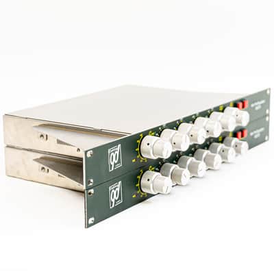 Two Daking 52270 Mic/Line EQ Preamps *Consecutive Serials* w/ Quad-Output Power Supply - Pristine Studio Clarity image 5